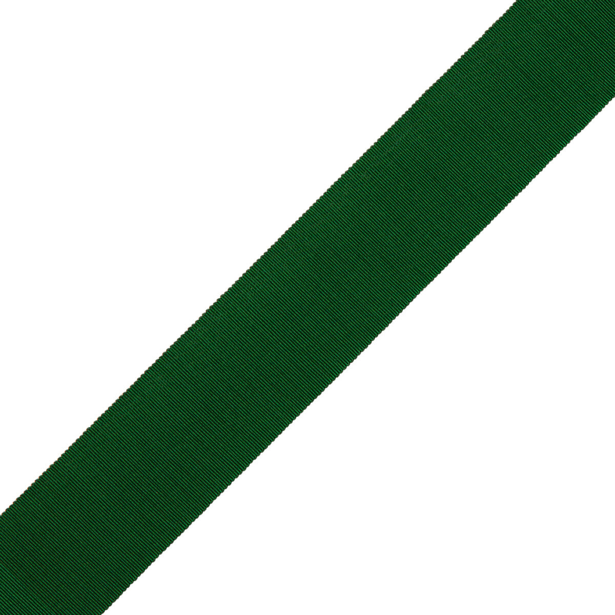 1" French Grosgrain Ribbon Trim by Samuel & Sons in Forest Green