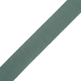 1" French Grosgrain Ribbon Trim by Samuel & Sons in Patina