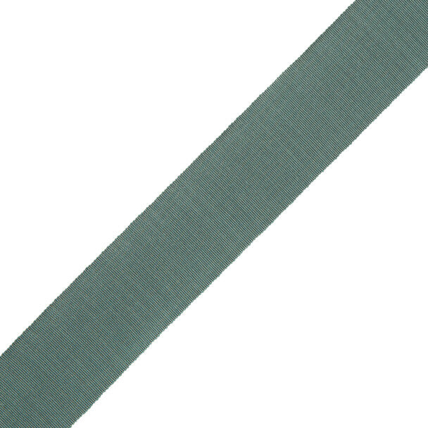 1" French Grosgrain Ribbon Trim by Samuel & Sons in Patina