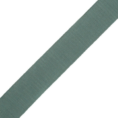1" French Grosgrain Ribbon Trim by Samuel & Sons in Patina