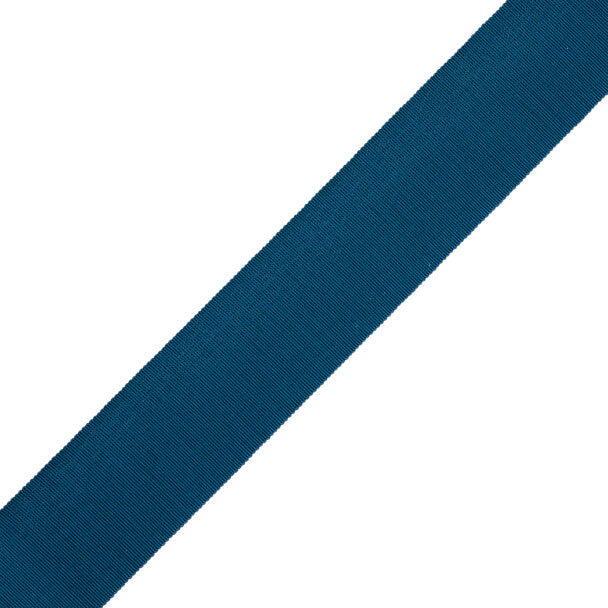 1" French Grosgrain Ribbon Trim by Samuel & Sons in Cerulean