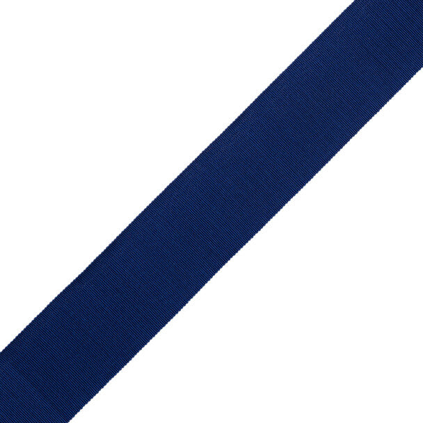 1" French Grosgrain Ribbon Trim by Samuel & Sons in Royal Blue