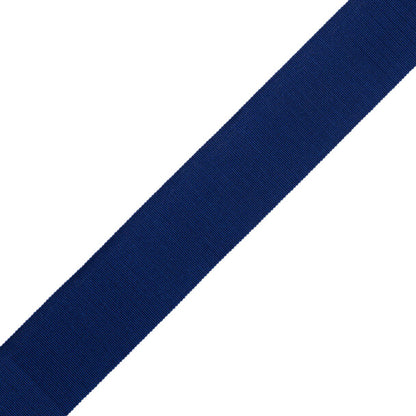 1" French Grosgrain Ribbon Trim by Samuel & Sons in Royal Blue