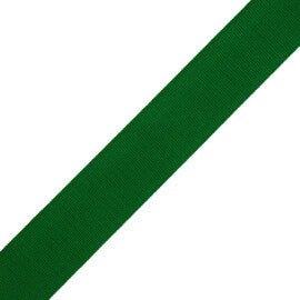 1" French Grosgrain Ribbon Trim by Samuel & Sons in Emerald