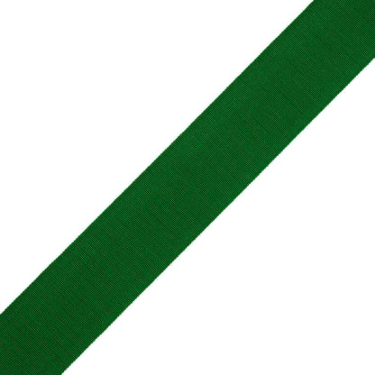 1" French Grosgrain Ribbon Trim by Samuel & Sons in Emerald