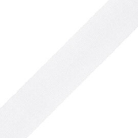 1.5" French Grosgrain Ribbon Trim by Samuel & Sons in White