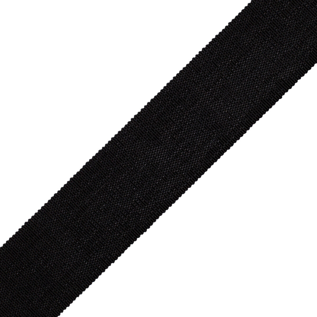 1.5" French Grosgrain Ribbon Trim by Samuel & Sons in Black
