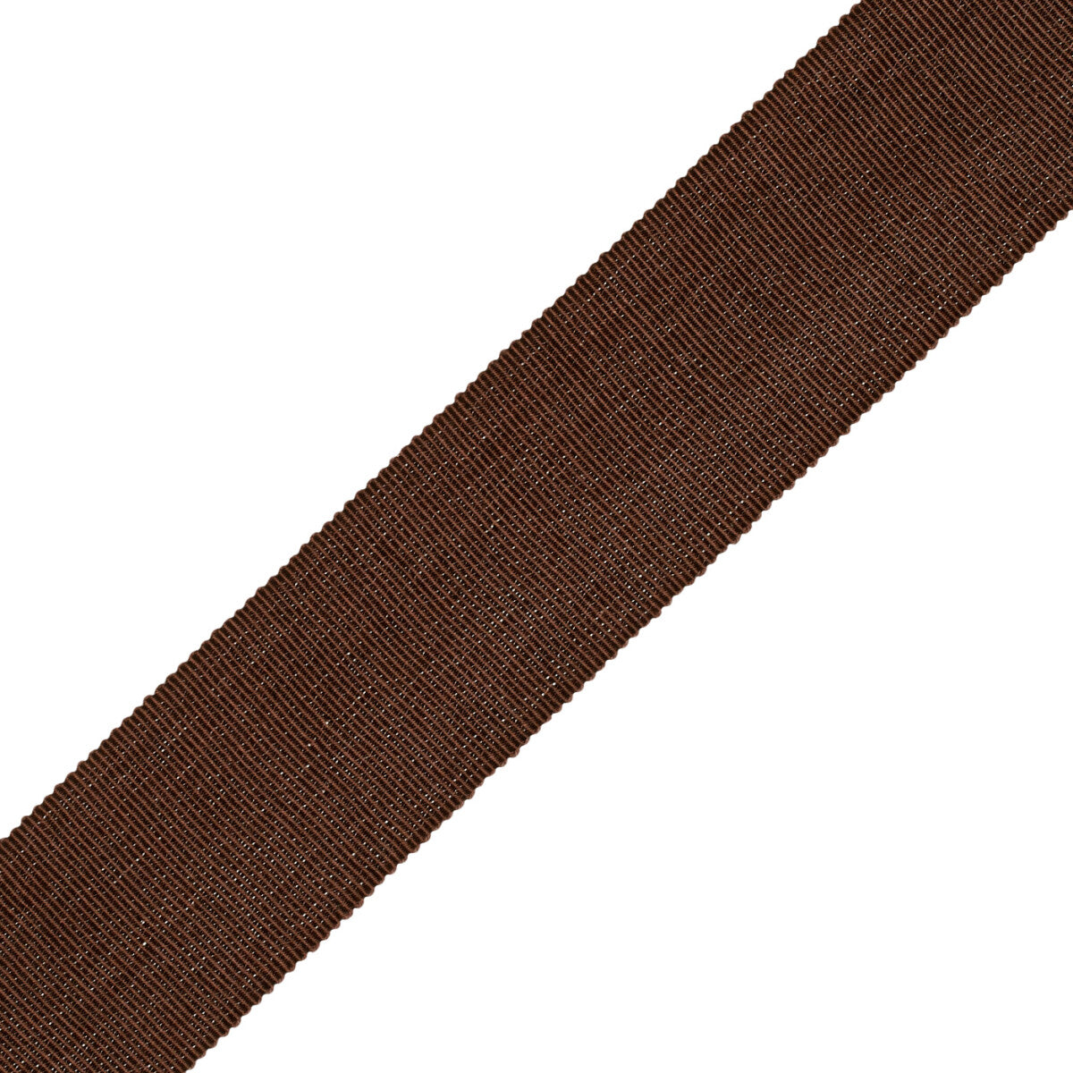 1.5" French Grosgrain Ribbon Trim by Samuel & Sons in Chocolate