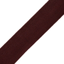 1.5" French Grosgrain Ribbon Trim by Samuel & Sons in Eggplant