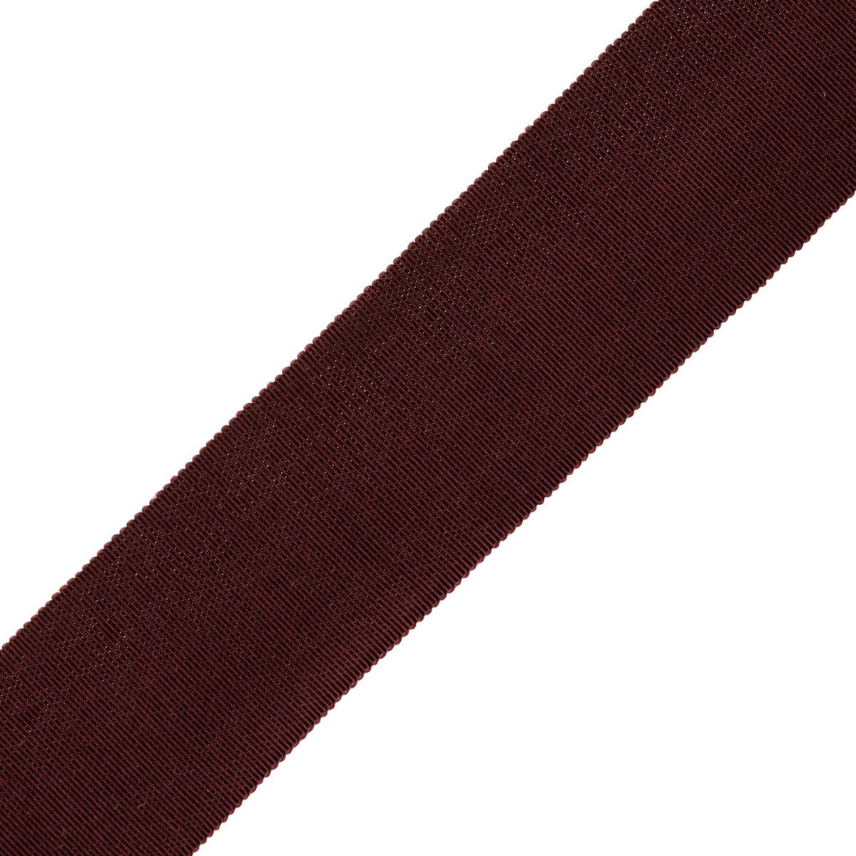 1.5" French Grosgrain Ribbon Trim by Samuel & Sons in Eggplant
