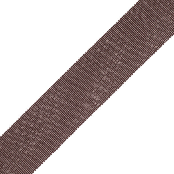1.5" French Grosgrain Ribbon Trim by Samuel & Sons in Charcoal