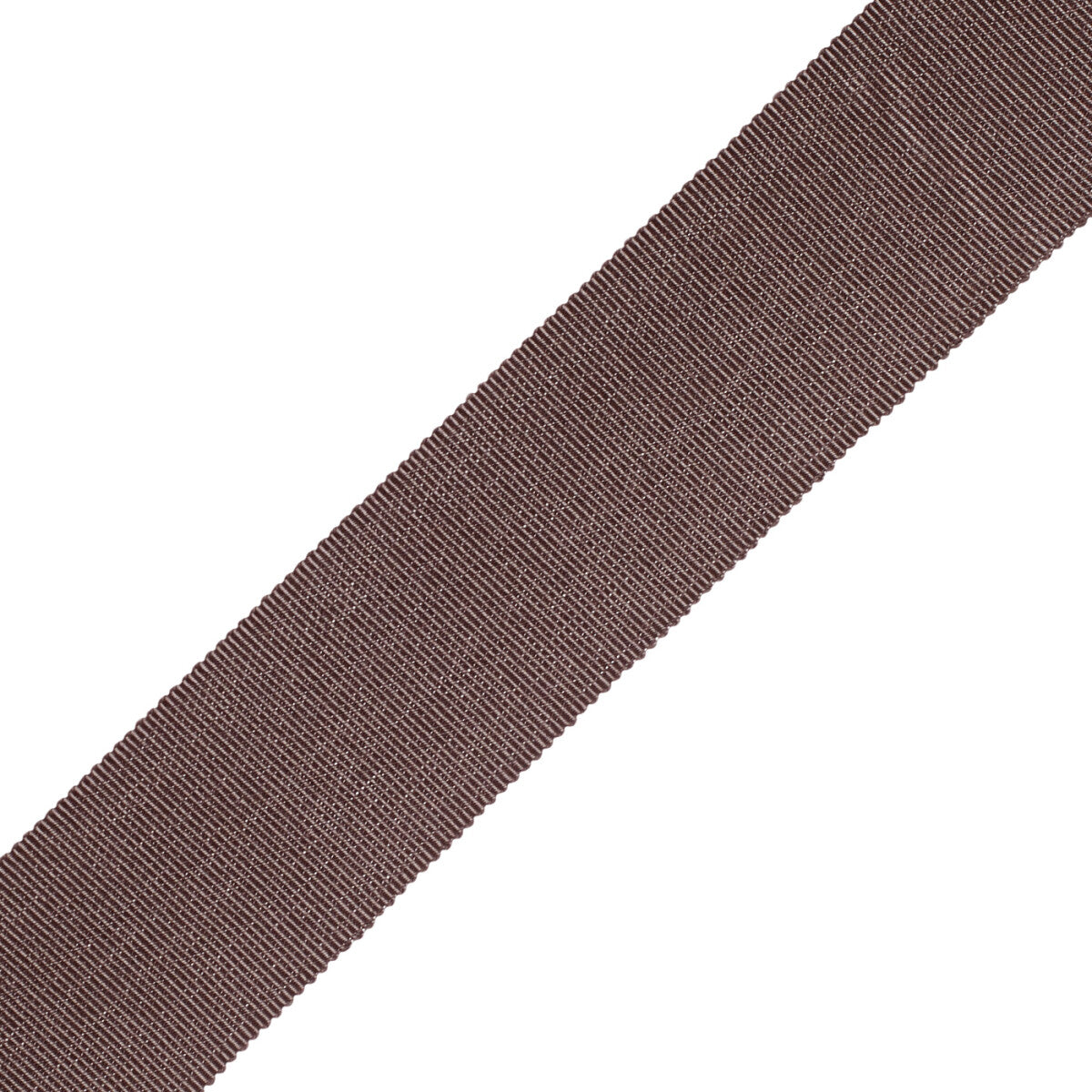 1.5" French Grosgrain Ribbon Trim by Samuel & Sons in Charcoal