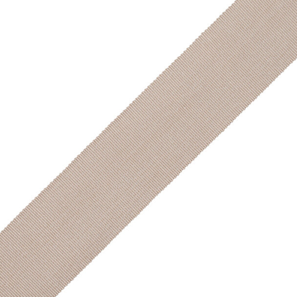 1.5" French Grosgrain Ribbon Trim by Samuel & Sons in Nude