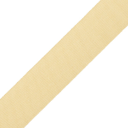 1.5" French Grosgrain Ribbon Trim by Samuel & Sons in Champagne