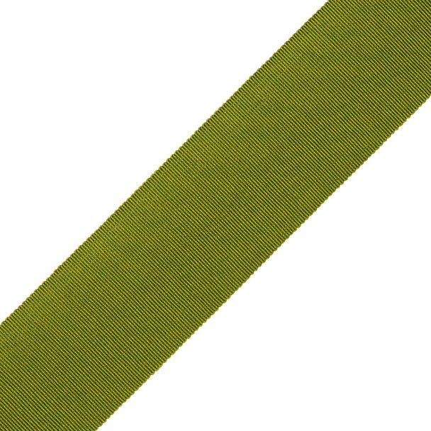 1.5" French Grosgrain Ribbon Trim by Samuel & Sons in Olive