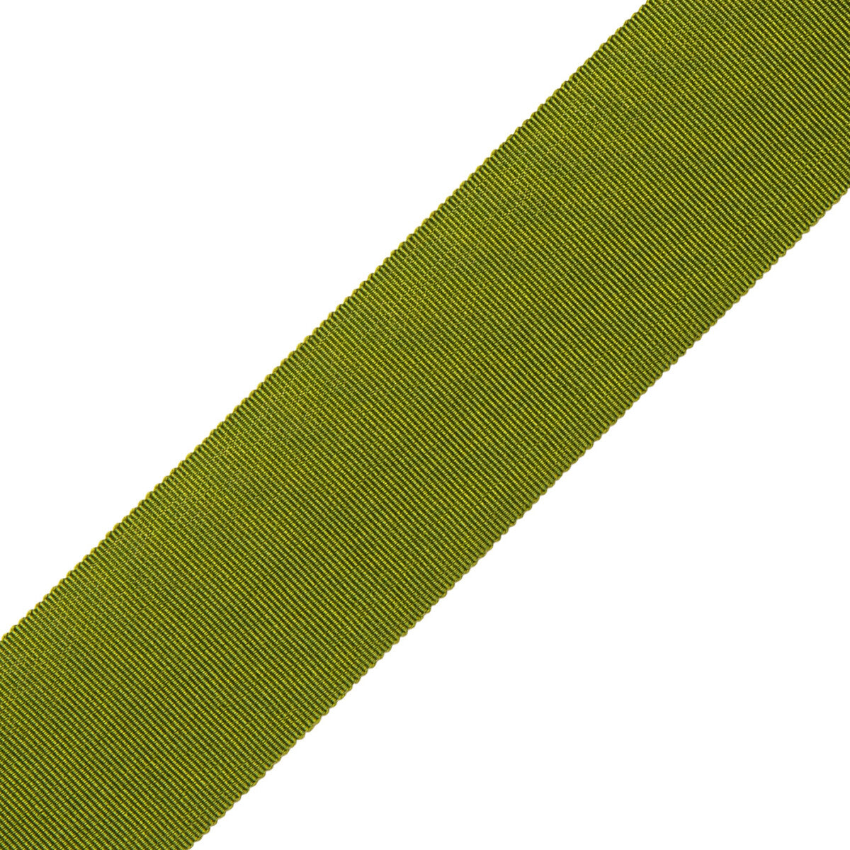 1.5" French Grosgrain Ribbon Trim by Samuel & Sons in Olive