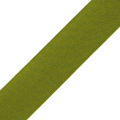 1.5" French Grosgrain Ribbon Trim by Samuel & Sons in Olive