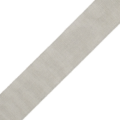 1.5" French Grosgrain Ribbon Trim by Samuel & Sons in Steel