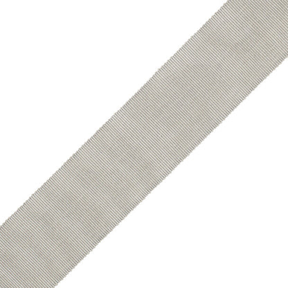 1.5" French Grosgrain Ribbon Trim by Samuel & Sons in Steel