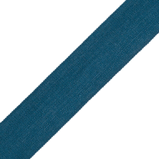 1.5" French Grosgrain Ribbon Trim by Samuel & Sons in Peacock