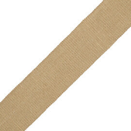 1.5" French Grosgrain Ribbon Trim by Samuel & Sons in Khaki