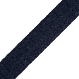 1.5" French Grosgrain Ribbon Trim by Samuel & Sons in Midnight