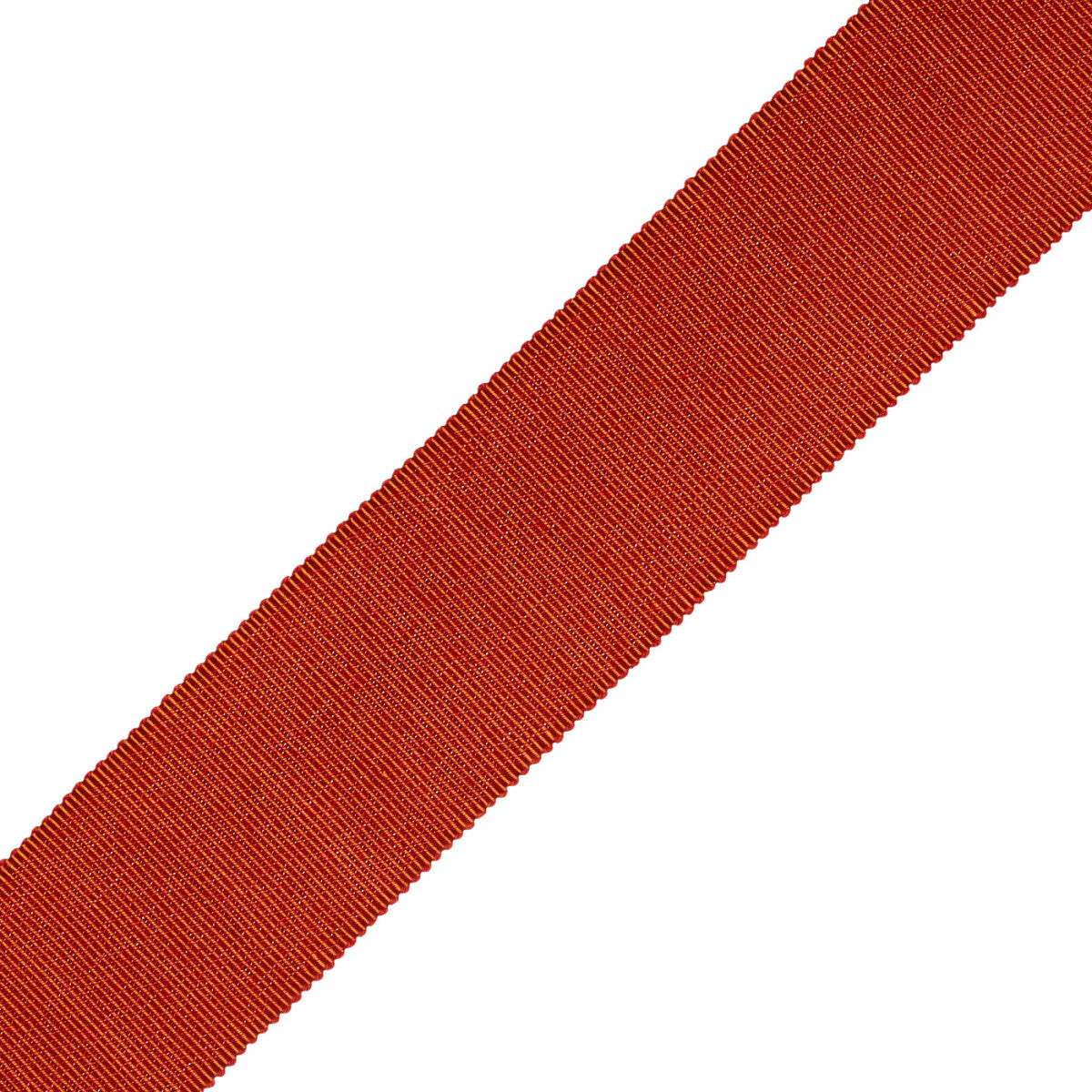 1.5" French Grosgrain Ribbon Trim by Samuel & Sons in Paprika