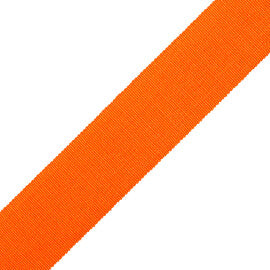 1.5" French Grosgrain Ribbon Trim by Samuel & Sons in Clementine