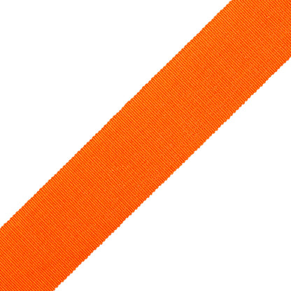 1.5" French Grosgrain Ribbon Trim by Samuel & Sons in Clementine