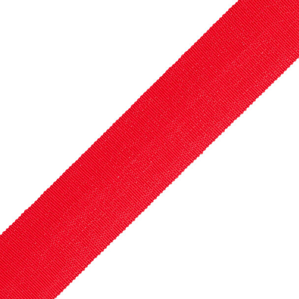 1.5" French Grosgrain Ribbon Trim by Samuel & Sons in Pimento