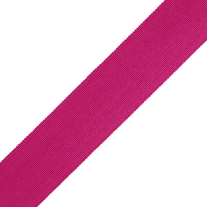 1.5" French Grosgrain Ribbon Trim by Samuel & Sons in Fuchsia