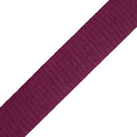 1.5" French Grosgrain Ribbon Trim by Samuel & Sons in Plum