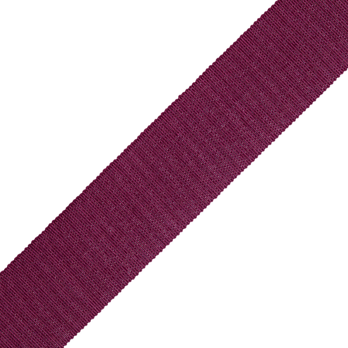 1.5" French Grosgrain Ribbon Trim by Samuel & Sons in Plum