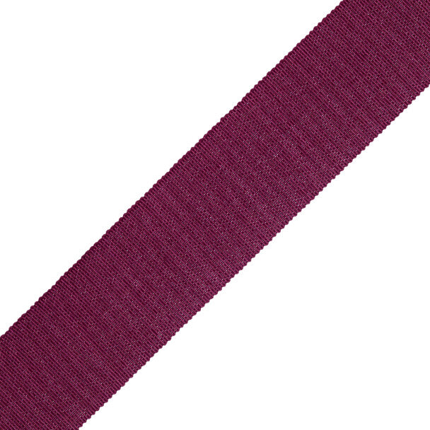 1.5" French Grosgrain Ribbon Trim by Samuel & Sons in Plum