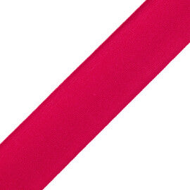 1.5" French Grosgrain Ribbon Trim by Samuel & Sons in Magenta
