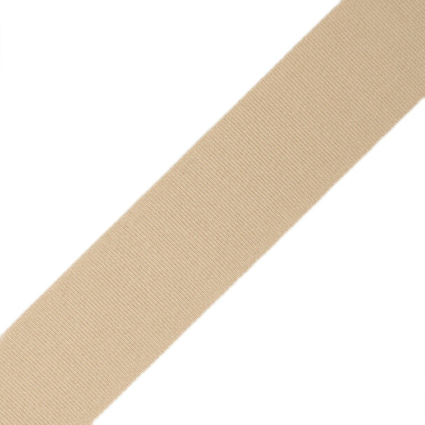 1.5" French Grosgrain Ribbon Trim by Samuel & Sons in Cafe Au Lait