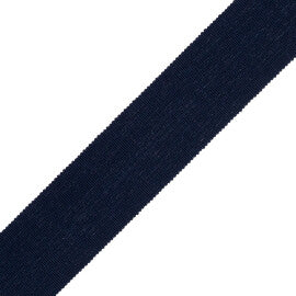 1.5" French Grosgrain Ribbon Trim by Samuel & Sons in Navy