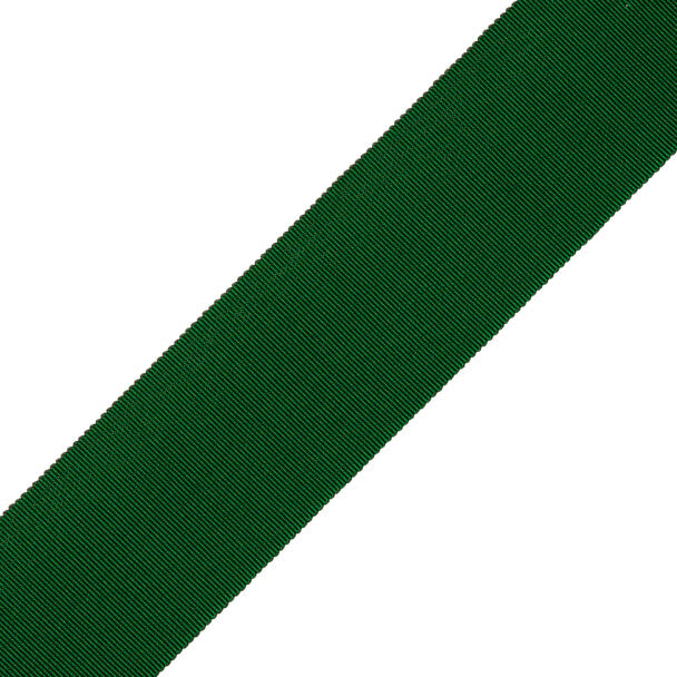 1.5" French Grosgrain Ribbon Trim by Samuel & Sons in Forest Green