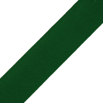 1.5" French Grosgrain Ribbon Trim by Samuel & Sons in Forest Green