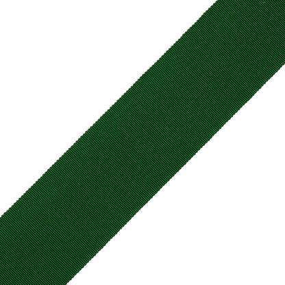 1.5" French Grosgrain Ribbon Trim by Samuel & Sons in Forest Green