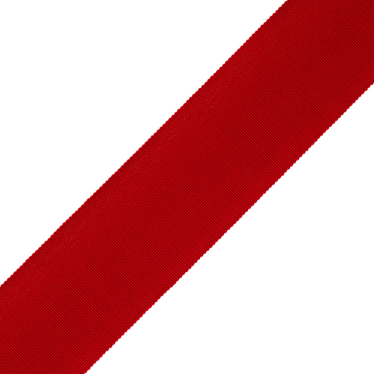 1.5" French Grosgrain Ribbon Trim by Samuel & Sons in Crimson