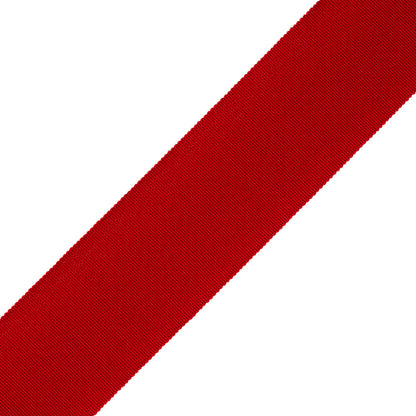 1.5" French Grosgrain Ribbon Trim by Samuel & Sons in Crimson