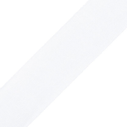 2" French Grosgrain Ribbon Trim by Samuel & Sons in White