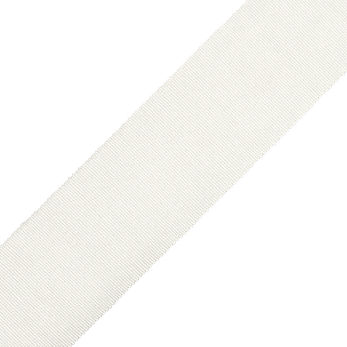 2" French Grosgrain Ribbon Trim by Samuel & Sons in Off White
