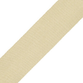 2" French Grosgrain Ribbon Trim by Samuel & Sons in Straw