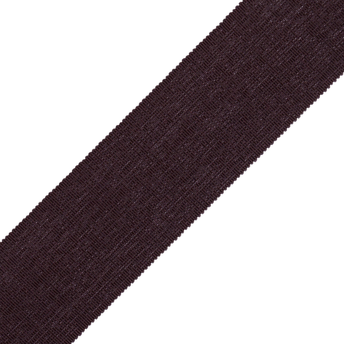 2" French Grosgrain Ribbon Trim by Samuel & Sons in Ash