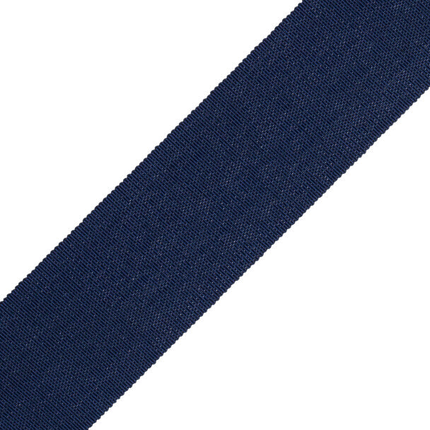 2" French Grosgrain Ribbon Trim by Samuel & Sons in Prussian