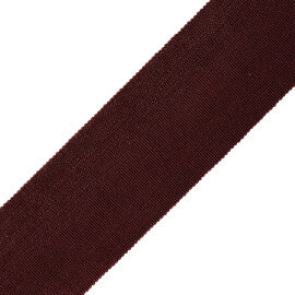 2" French Grosgrain Ribbon Trim by Samuel & Sons in Eggplant