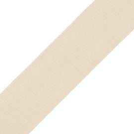 2" French Grosgrain Ribbon Trim by Samuel & Sons in Sand