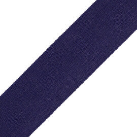 2" French Grosgrain Ribbon Trim by Samuel & Sons in Ink Blue